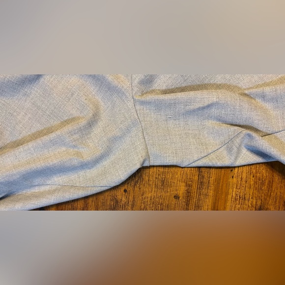 J. JILL Grey Heather Side Stripe Tuxedo Dress Pants 210701 with Pockets 16 Tall - Picture 8 of 12